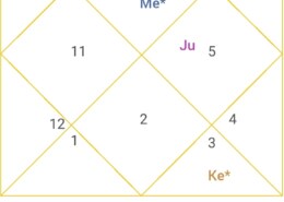 Exalted Venus in 12th house (Libra), Severe insomnia. Suitable remedy for a day light life.